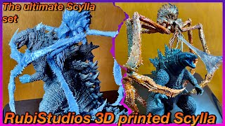 RubiStudios 3D Printed Scylla From Godzilla X Kong The New Empire [upl. by Nogem]