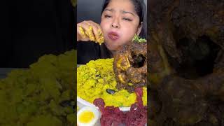 SPICIEST CHICKEN LOLLIPOP 🍗 SPICY KALA BHUNA WHOLE CHICKEN 🐓 BENGALI STYLE KHICHDI mukbang asmr [upl. by Allertse]