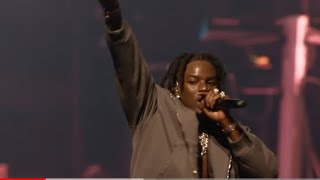 Rema  Calm Down Live Performance  The O2 Arena London [upl. by Ennayram50]