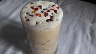 മലബാര്‍ സ്പെഷ്യല്‍അവല്‍ മില്‍ക്ക് recipe malabar special aval milk recipe by jayas recipe [upl. by Kitchen946]