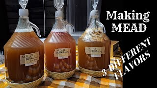 How To Make Mead  Homestead Life [upl. by Ahsian]