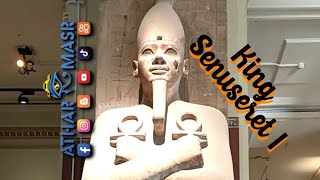 King Senuseret I 👀 egypt مصر statue اكسبلور travel history egyptian art museum ترند [upl. by Birkett211]