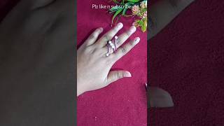 DIY handmade rings shots viralshorts trending DIYringsshortsfeed seebacraft [upl. by Rhpotsirhc]