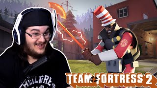 Team Fortress 2 Fan Reacts To TF2 Demoknights Silliest Sword [upl. by Alleris]