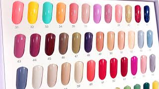 Venalisa 60 Color VIP2 Set Beginner Kit for Nail Gel Polish [upl. by Mcgurn]