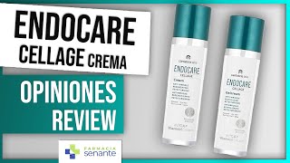 ENDOCARE CELLAGE Crema Opiniones⭐Gelcrema Endocare Cellage Review 🌼 FARMACIA SENANTE [upl. by Nievelt]