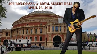 Joe Bonamassa at the Royal Albert Hall April 26 2019 full concert [upl. by Lorelle]