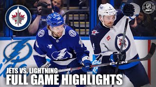 Winnipeg Jets vs Tampa Bay Lightning  Full Game Highlights  ESPN NHL [upl. by Colan663]