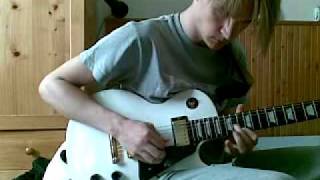 JSBach Organ Concerto in C major BWV 595 on electric guitar with POG2 [upl. by Einafats215]