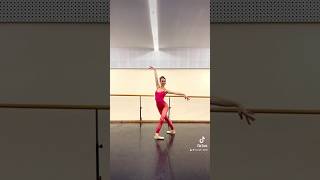 FOUETTÉS CHALLENGE🩰 balletvideo ballet dance ballerina dancer balletdancer balletchallenge [upl. by Lyrak]