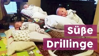 Mamas aufgepasst Diese BabyMatratze beruhigt sogar Drillinge [upl. by Wennerholn456]