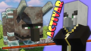 🎯 Como ACTIVAR una RAID en MINECRAFT 116 HACER una INVASION de Saqueadores 💥 El Diamante Crea 10 [upl. by Sissel]