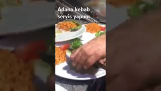 ADANA KEBAB SERVİS YAPIMI [upl. by Jerrol]