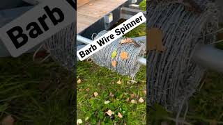 Barb Wire Spinner Simple👍🏻 wire barbwire fence [upl. by Sura519]