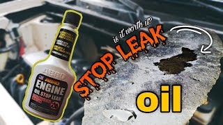 REPAIR ENGINE OIL LEAK using ADDITIVE is it worth it  Toaster Life PH [upl. by Lesh]