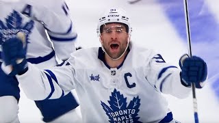 CURSED NO MORE Tavares sends Leafs to 2nd Round [upl. by Notnats]