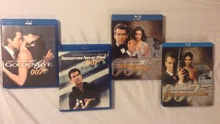 Pierce Brosnan James Bond Movies 19952002  Blu Ray Discussion Review [upl. by Aelrac164]