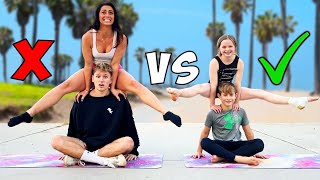 Couples Yoga Challenge VS Nalish [upl. by Smoht26]