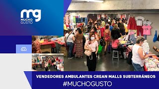 MuchoGusto  Vendedores ambulantes se ubican en estaciones del Metro y crean quotmalls subterráneosquot [upl. by Sigsmond]