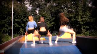 Pop Up Dance Team  1 2 step by Ciara reggaeton rmx  reggaeton fusion choreo by Jane Kornienko [upl. by Boykins]