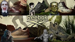 NEW  SPINE TINGLING SNEAKS  UNIVERSAL MONSTERS x REEBOK  reebok halloween monsters [upl. by Sigrid968]