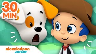 Bubble Guppies  30 MINUTES daventures de Toutou Mimi  🐶  Nickelodeon Jr France [upl. by Corotto]