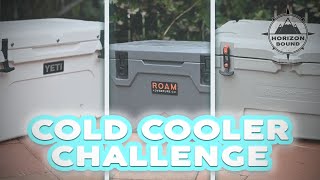 ROAM vs YETI vs OZARK TRAIL COLD COOLER CHALLENGE [upl. by Eetse38]