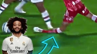 red card 😥😢  Marcelo faul  soccer [upl. by Erminna]