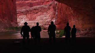 Hualapai Bird Singers at Redwall Cavern in the Grand Canyon [upl. by Katey848]