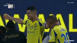 🥳 GOL DE CRISTIANO  Al Nassr 10 Al Qadsiah  Jornada 11  SPL 2024 [upl. by Danaher]