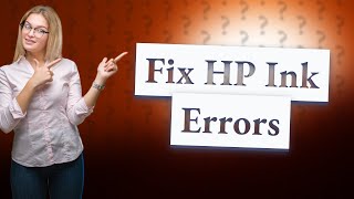 How to bypass HP instant ink error [upl. by Leahcimrej376]