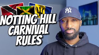 NOTTING HILL CARNIVAL 2023 RULES [upl. by Starkey]