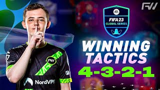 EUROPEAN CHAMPION 4321 CUSTOM TACTICS W FUTWIZ EthxnH FIFA23 [upl. by Nuris]