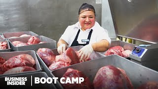 How The Military’s Largest Cafeteria Feeds 4500 Soldiers In 90 Minutes  Boot Camp [upl. by Nilesoy]