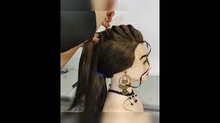 easy openhairstyle hairstyle wedding girlshairstyle hairstylehairstyle MakeupHairdoHub [upl. by Tipton]