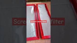 Sieve filter dan screen ss 304 80100 micron sievefilter aquariumfilter kolam [upl. by Fridlund]