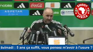 Belmadi pique une colère noire [upl. by Ilrahs]