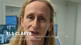 Day of the Seafarer 2024 Interview with Els Claeys Director FPS MobilityDG Shipping Belgium [upl. by Echikson958]