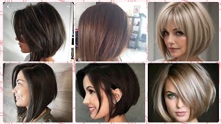 Choppy Chic The Edgy Layered Bob for Fine Hair  corte de pelo bob en capas [upl. by Aeresed]