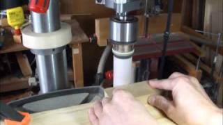 Weird Oscillating Spindle Sander ボール盤スピンドルサンダー [upl. by Schulze164]