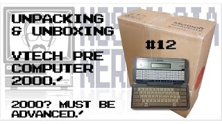 VTech PreComputer 2000 Unpacking amp Unboxing  Nostalgia Nerd [upl. by Eiramacissej758]