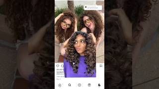 Faking curly hair… inspired by the Kalogera sisters pt 2 [upl. by Dannon]