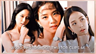 JISOO PHOTOSHOOT TWIXTOR CLIPS 4K [upl. by Ara]