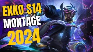 ULTIMATE S14 EKKO MONTAGE  LOL EDIT Montage [upl. by Nioe]