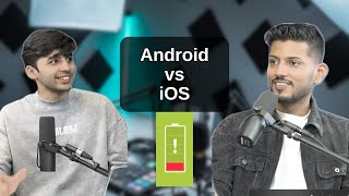 Android vs iOS Best Battery [upl. by Onifur]