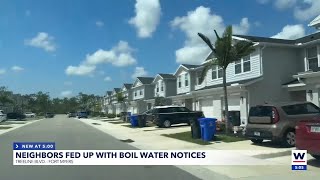 Fort Myers residents frustrated with constant water shortages [upl. by Ayres]