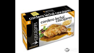 Como preparar el Cuarto de Cordero Cascajares Asado [upl. by Kcir126]