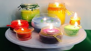 Aprenda a hacer Velas Perfumadas sin Cera [upl. by Cassandry830]