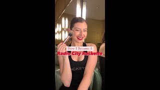 Storytime How I Became A Radio City Rockette [upl. by Yelreveb]