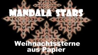 ☆ Weihnachtssterne aus Papier ☆ [upl. by Philemon]